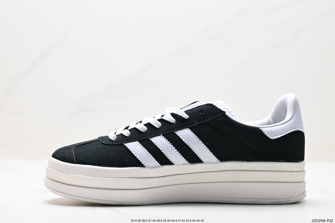 Adidas Gazelle Bold w low-top retro all-match casual sports shoes HQ6912