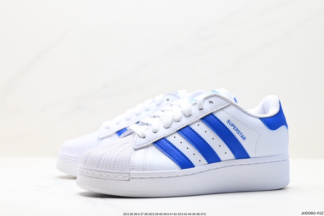 Thick-soled shell-toe Adidas clover Originals Superstar Pride RM shell-toe sneakers IG9777