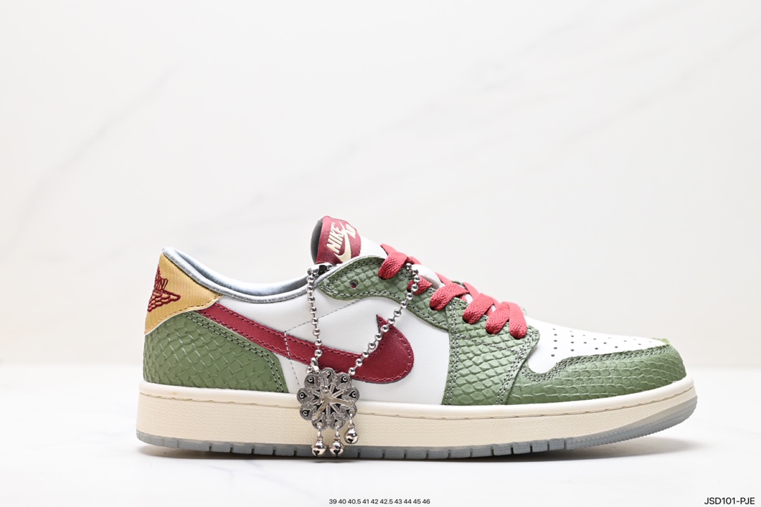 耐克Nike Air Jordan 1 Mid”Green Yellow“AJ1乔丹一代篮球鞋 FN3727-100