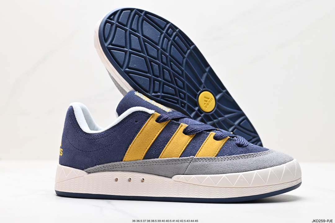 Adidas Adimatic Low Matic series low-top retro shark bread shoes sports casual skateboard shoes ID0999