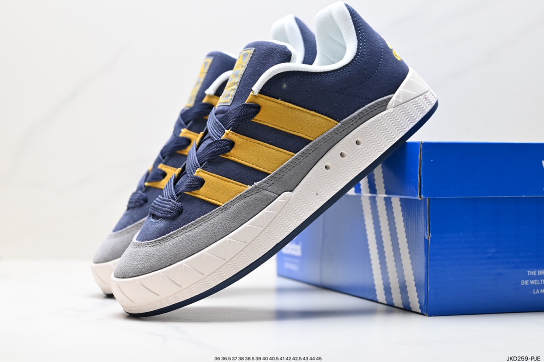 Adidas Adimatic Low Matic series low-top retro shark bread shoes sports casual skateboard shoes ID0999