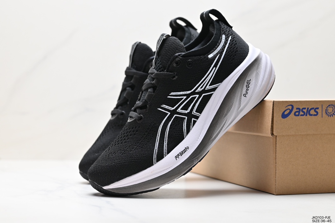 160 Asics 亚瑟士GEL-NIMBUS 26稳定跑鞋 1011B794-002