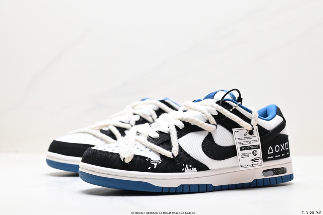 240 Nike SB Dunk Low 解构抽绳鞋带  DV0834-101