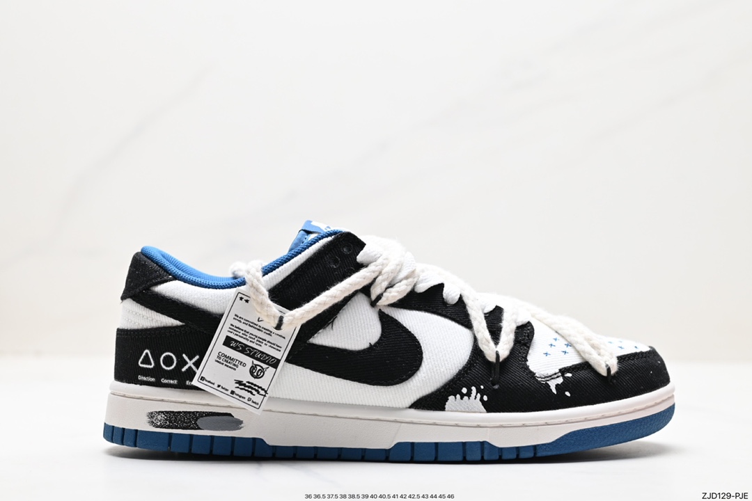 240 Nike SB Dunk Low 解构抽绳鞋带  DV0834-101