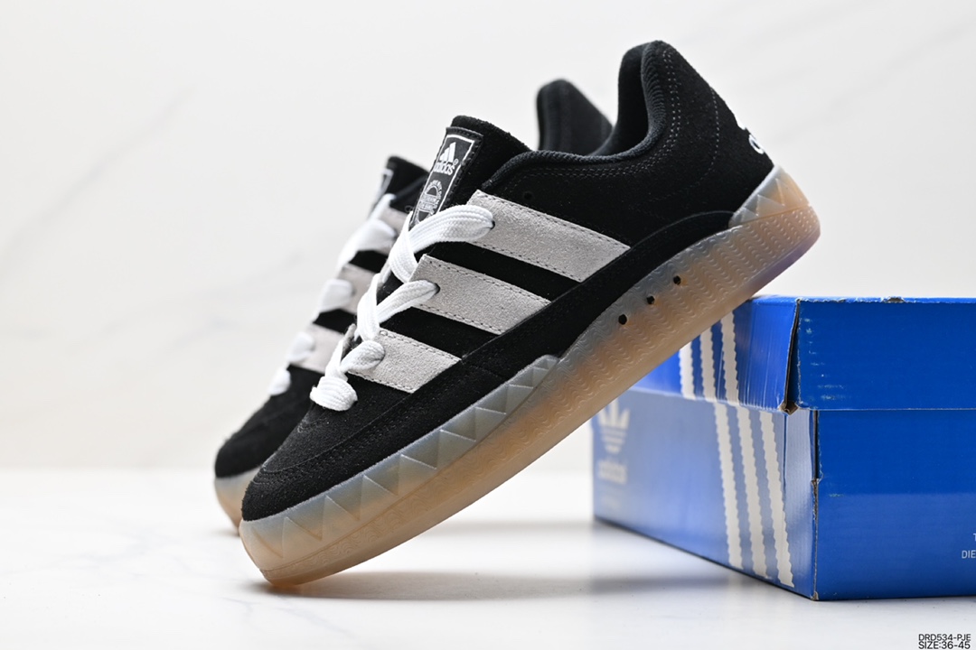 Adidas Adimatic HM Matic series low-top shark bread shoes sports casual skateboard shoes IE9864