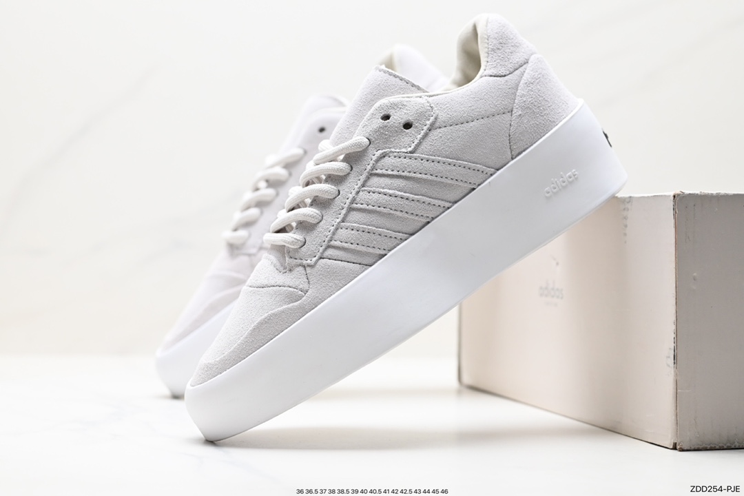 230 原盒 Bad Bunny x adidas originals Campus 坏痞兔白色休闲运动板鞋 JF6682