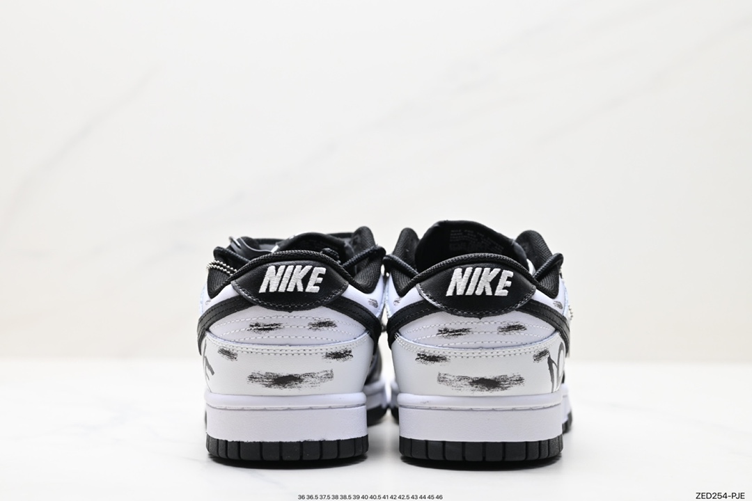 260 Nike SB Dunk Low 暗夜使者 字母涂鸦  DD1391-100