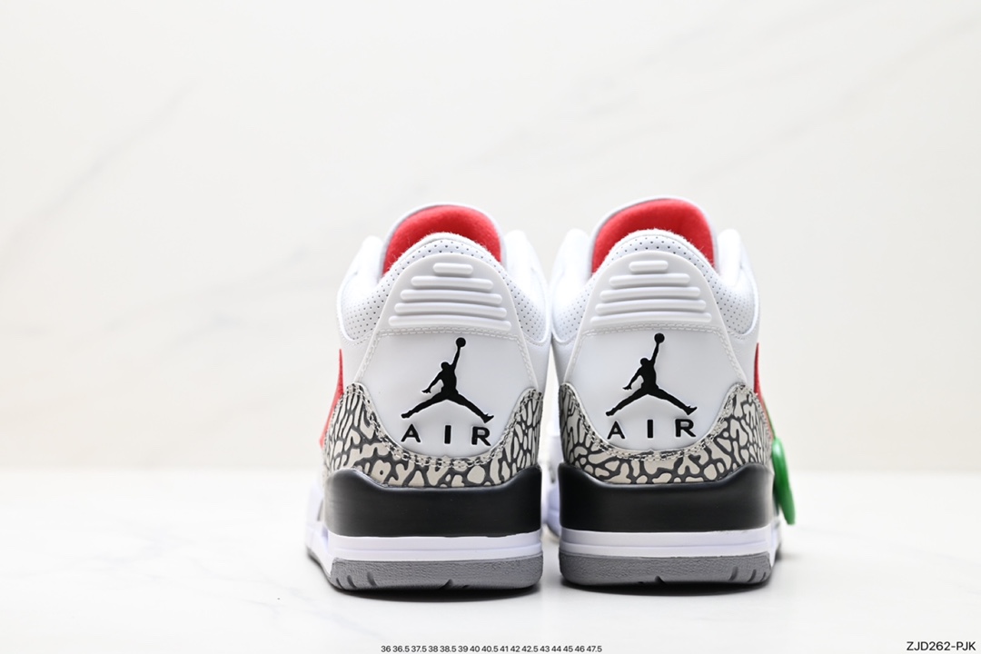 Air Jordan 3 Retro ”Hide and Sneak” White Gray Brown CT8532-158