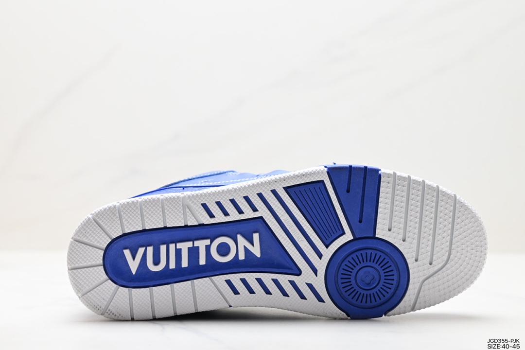 The new LVLouis Vuitton Trainer Sneaker Low casual sports culture all-match sneakers