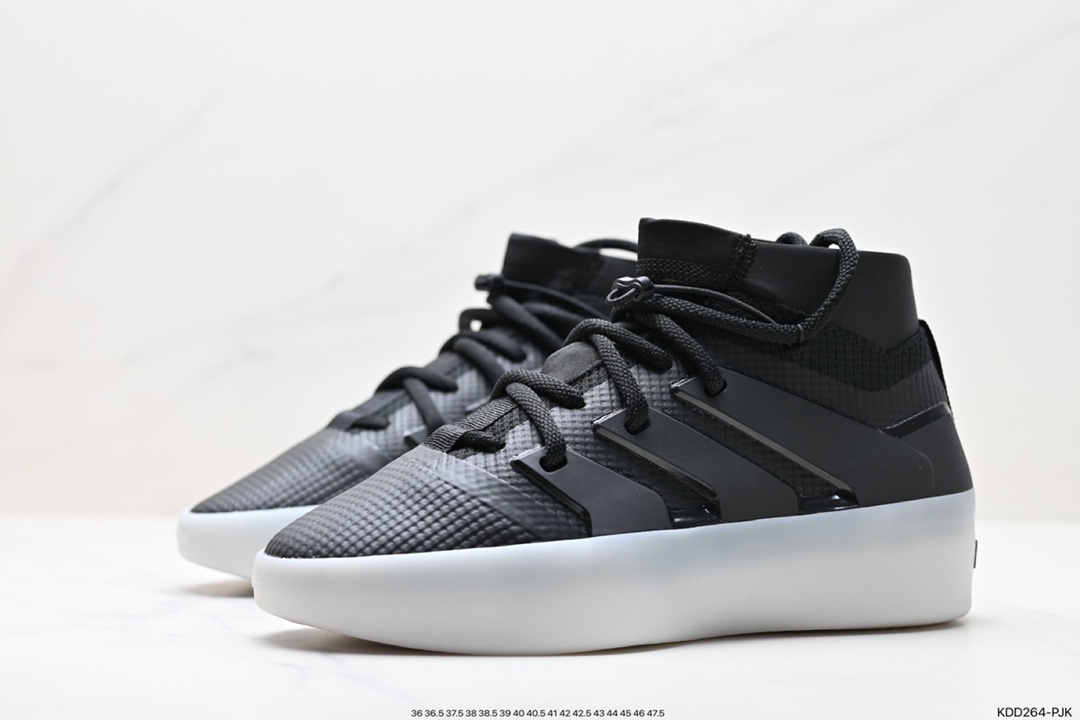 Adidas x Fear of God Fog joint black and brown retro casual shoes IF6680