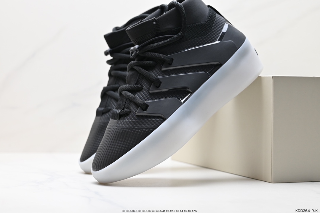 Adidas x Fear of God Fog joint black and brown retro casual shoes IF6680