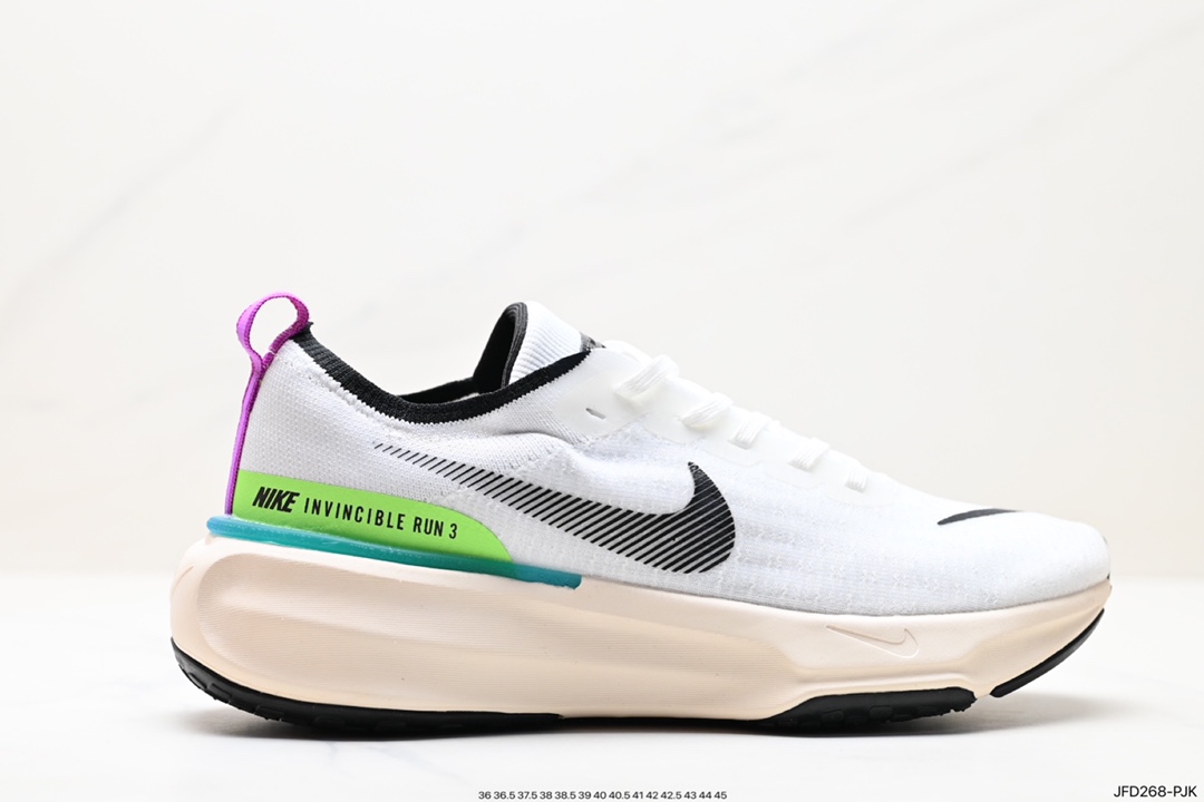 170 耐克NIKE ZOOMX INVINCIBLE RUN FK3 短跑马拉松系慢跑鞋 FJ1046-100