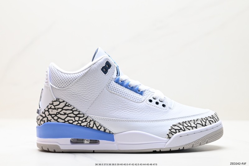 Air Jordan 3 Shoes Sneakers Air Jordan Brown Grey White