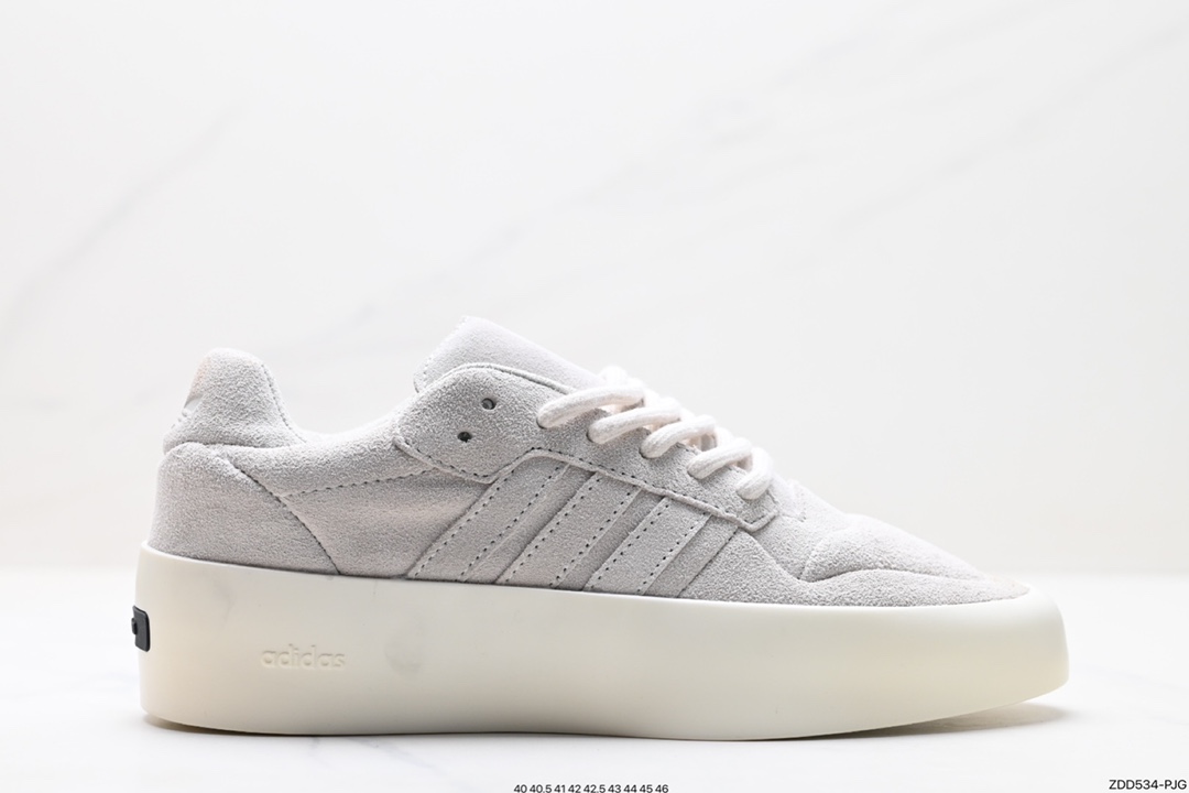 Los Angeles Street Luxury Brand-Fear Of God x Adidas Athletics Forum 86 Low ”Dark Black” Rome IG6633