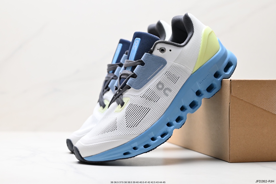 ON Running Cloud X Shift Low Cloud X series low-top lightweight, comfortable and multifunctional casual sports shoes ”Geometric Mesh White and Black”