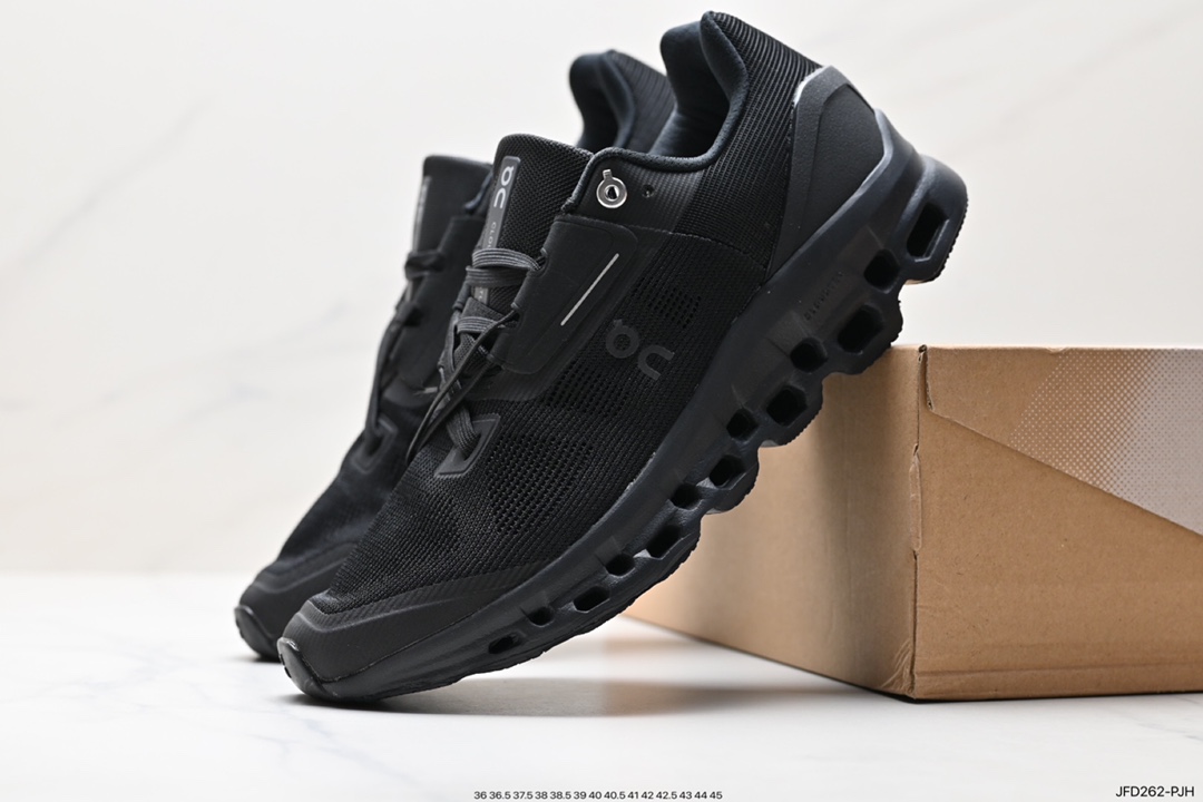 ON Running Cloud X Shift Low Cloud X series low-top lightweight, comfortable and multifunctional casual sports shoes ”Geometric Mesh White and Black”