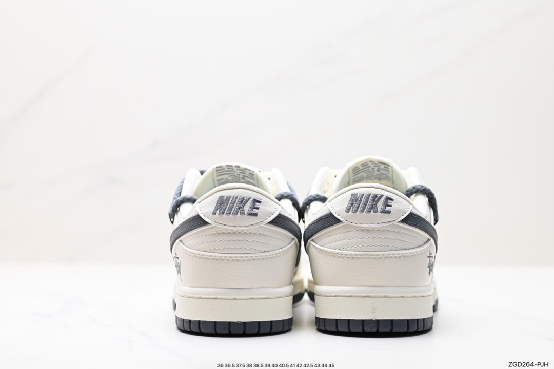 耐克NK Dunk Low Retro ”DIY绑带高端定制“ 低帮休闲运动板鞋 FC1688-140