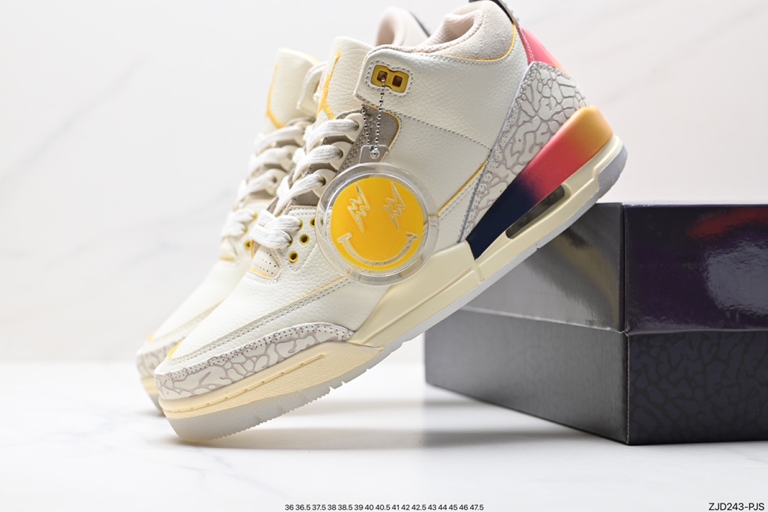 Air Jordan 3 Retro ”Hide and Sneak“ 白灰棕 FN0344-901