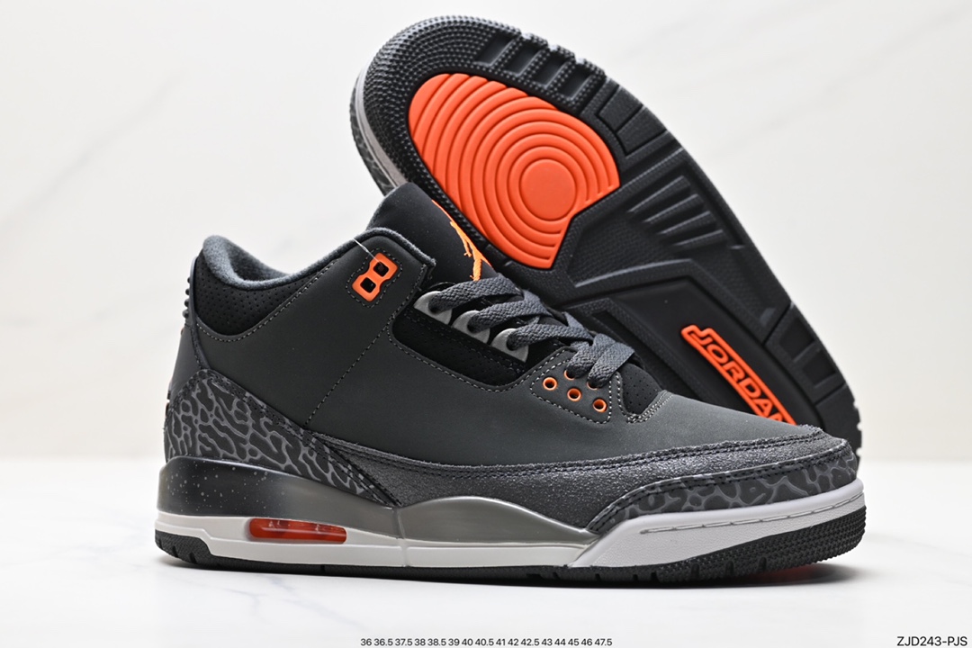 Air Jordan 3 Retro ”Hide and Sneak“ 白灰棕 FN0344-901