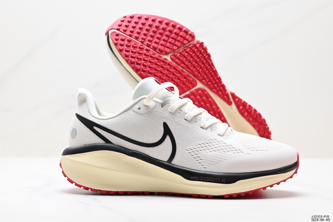 130 耐克NIKE AIR ZOOM VOMERO 17飞线气垫缓震动运跑步鞋 FB1309-106