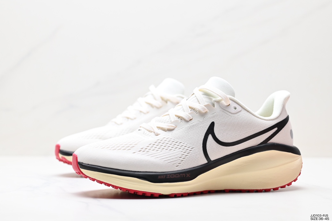 130 耐克NIKE AIR ZOOM VOMERO 17飞线气垫缓震动运跑步鞋 FB1309-106