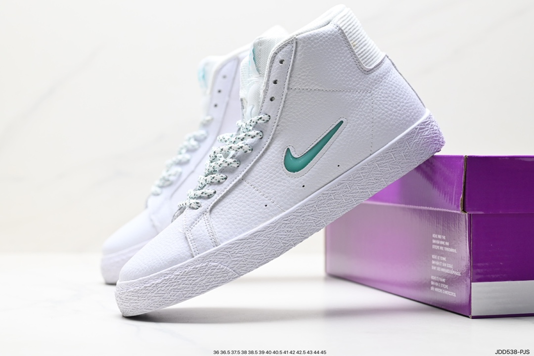 120 耐克Nike SB Zoom Blazer Mid 板鞋 中帮 复古小钩  CU5283-001