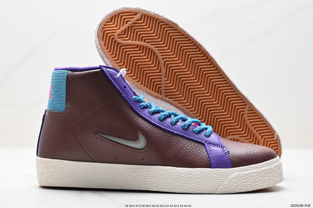 120 耐克Nike SB Zoom Blazer Mid 板鞋 中帮 复古小钩  CU5283-001