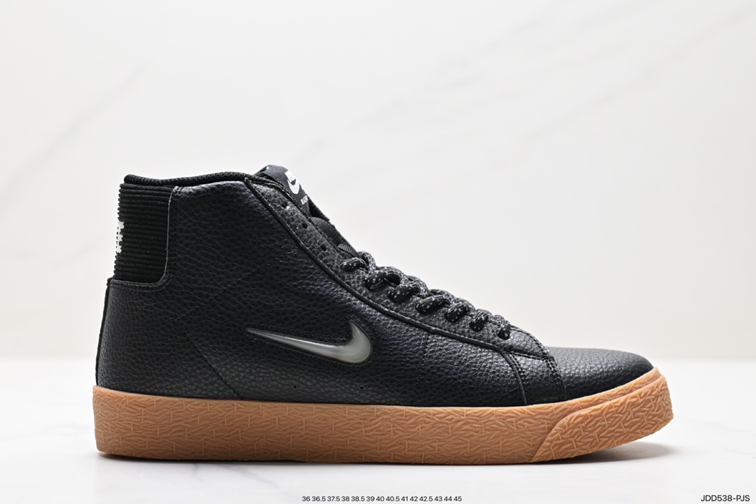 120 耐克Nike SB Zoom Blazer Mid 板鞋 中帮 复古小钩  CU5283-001