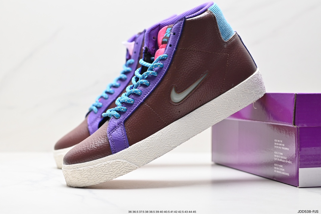 120 耐克Nike SB Zoom Blazer Mid 板鞋 中帮 复古小钩  CU5283-001