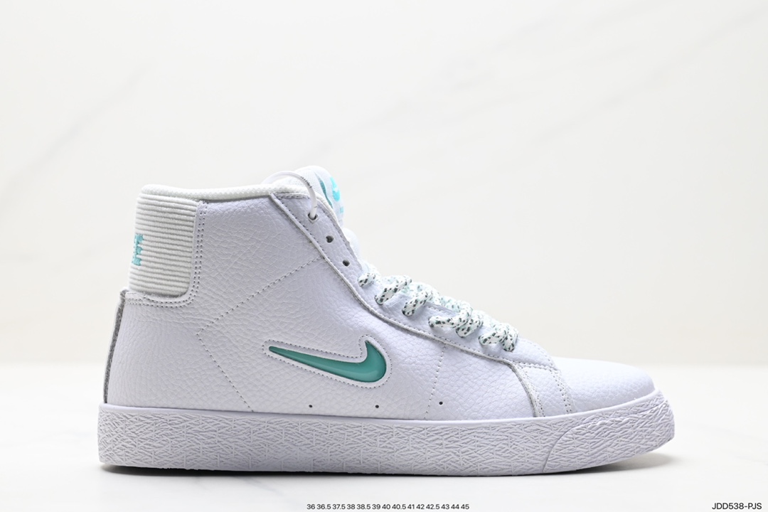 120 耐克Nike SB Zoom Blazer Mid 板鞋 中帮 复古小钩  CU5283-001