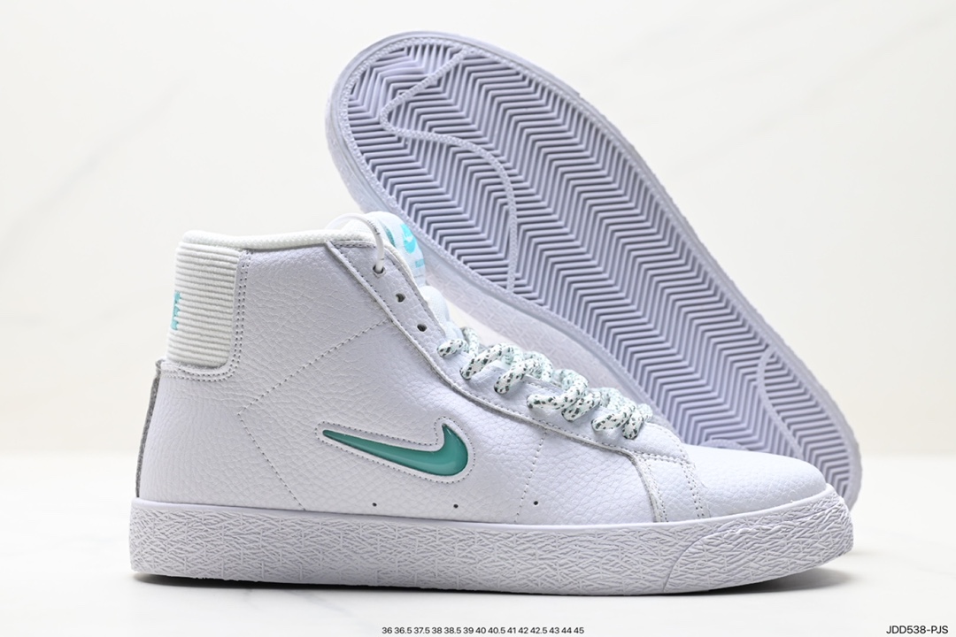 120 耐克Nike SB Zoom Blazer Mid 板鞋 中帮 复古小钩  CU5283-001