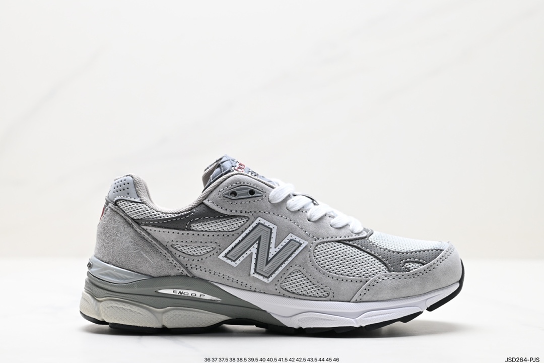 New Balance Made in USA 990v6 ”Moon Mist” Sixth Generation Series American-made Running Shoes ”Dark Gray Reflective Silver USA” M990AL3