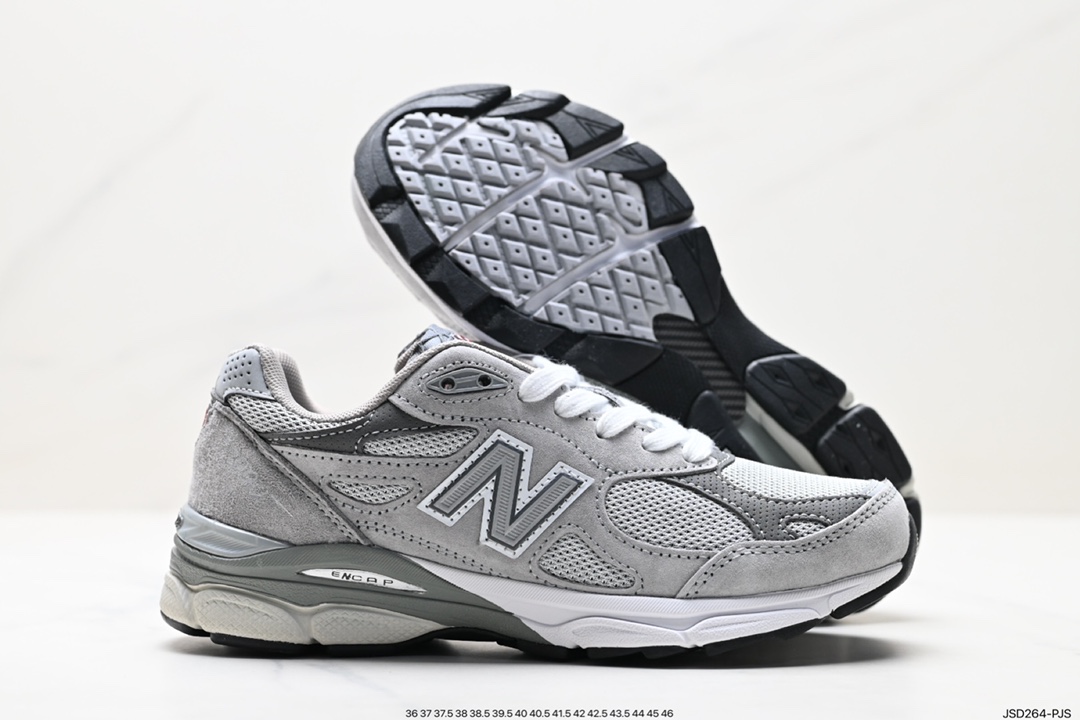 New Balance Made in USA 990v6 ”Moon Mist” Sixth Generation Series American-made Running Shoes ”Dark Gray Reflective Silver USA” M990AL3