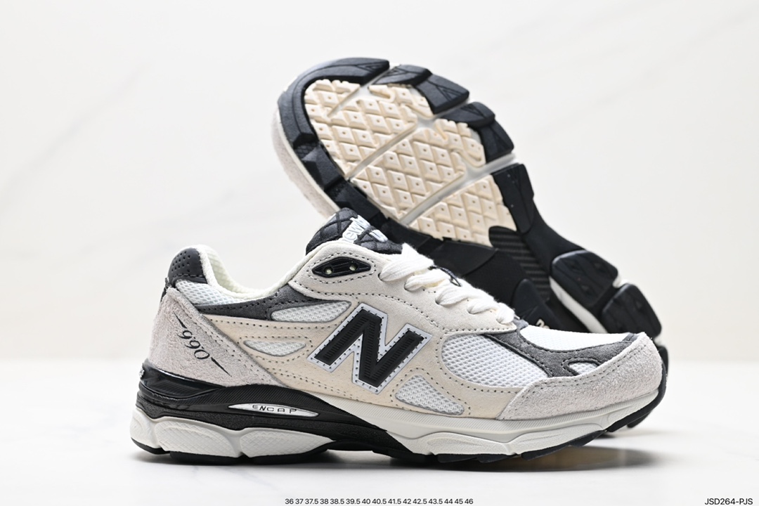 New Balance Made in USA 990v6 ”Moon Mist” Sixth Generation Series American-made Running Shoes ”Dark Gray Reflective Silver USA” M990AL3