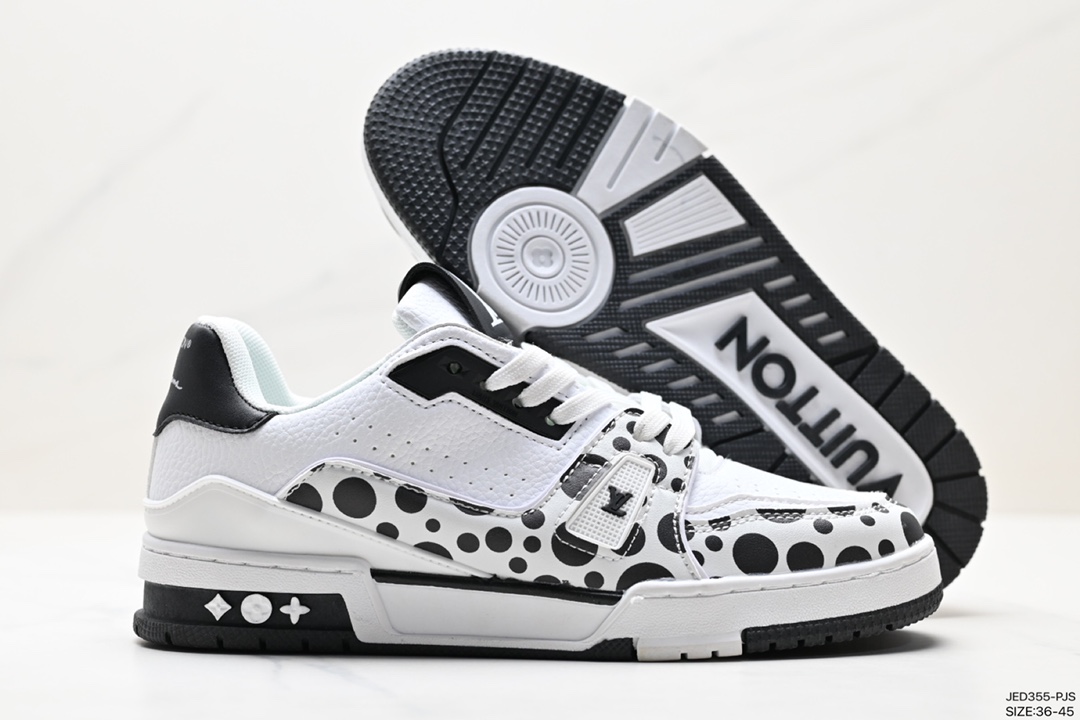 The new LVLouis Vuitton Trainer Sneaker Low casual sports culture all-match sneakers