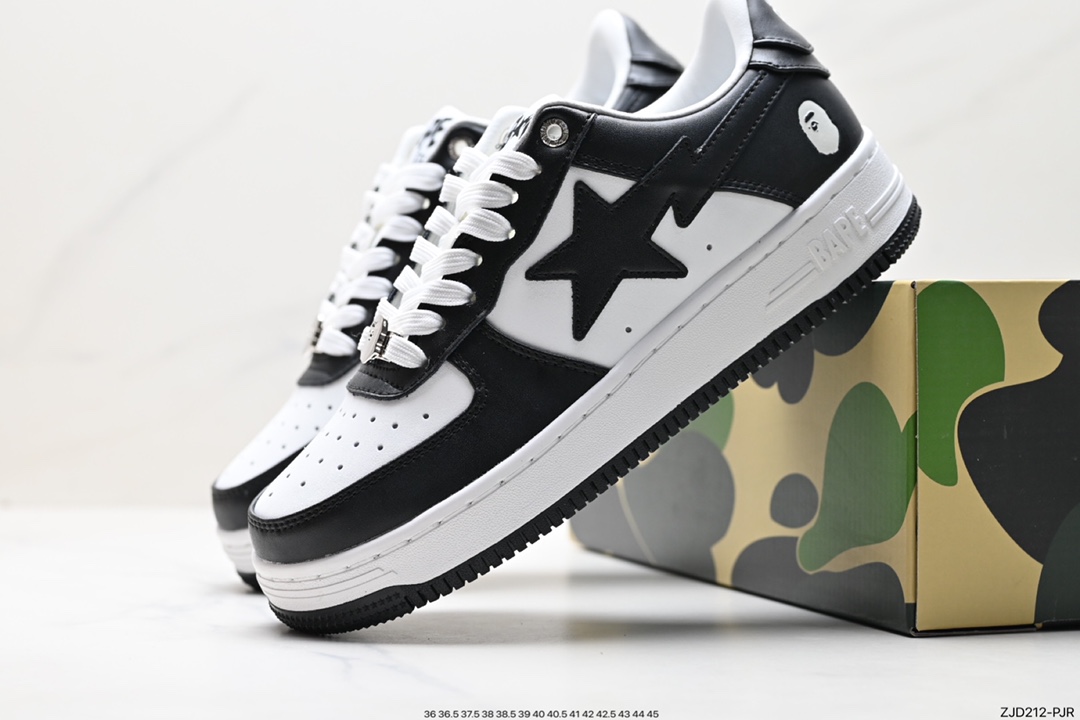 Japanese Harajuku fashion brand A Bathing Ape BAPE Sk8 Sta Low SK8 series low-top casual sports