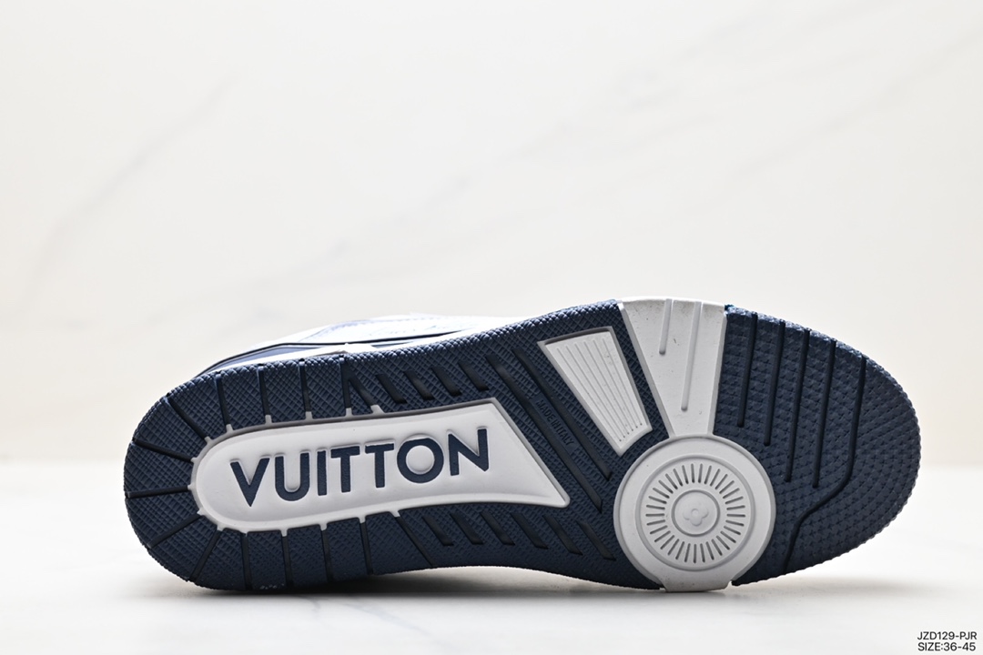 The new LVLouis Vuitton Trainer Sneaker Low casual sports culture all-match sneakers