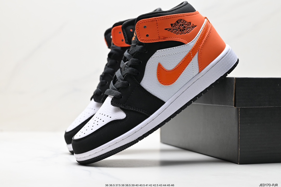 150 耐克Nike Air Jordan 1 Mid”Green Yellow“AJ1乔丹一代篮球鞋 554724-058