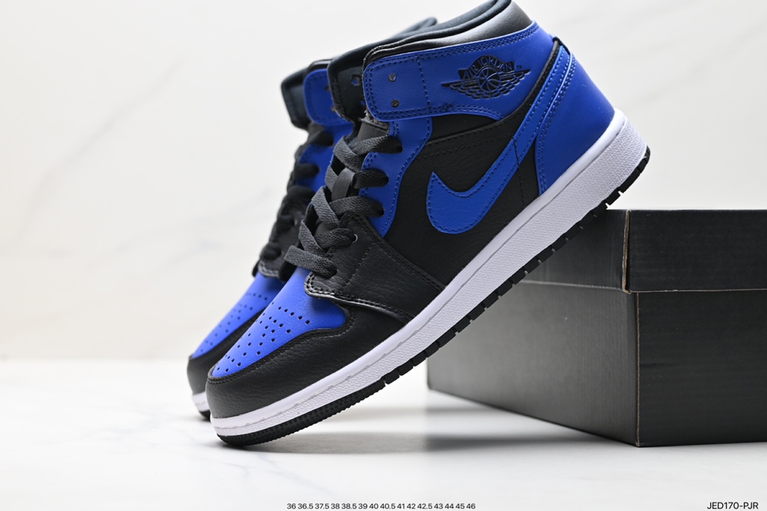 150 耐克Nike Air Jordan 1 Mid”Green Yellow“AJ1乔丹一代篮球鞋 554724-058