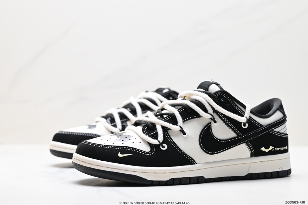 耐克NK Dunk Low Retro ”DIY绑带高端定制“ 低帮休闲运动板鞋 FC1688-165