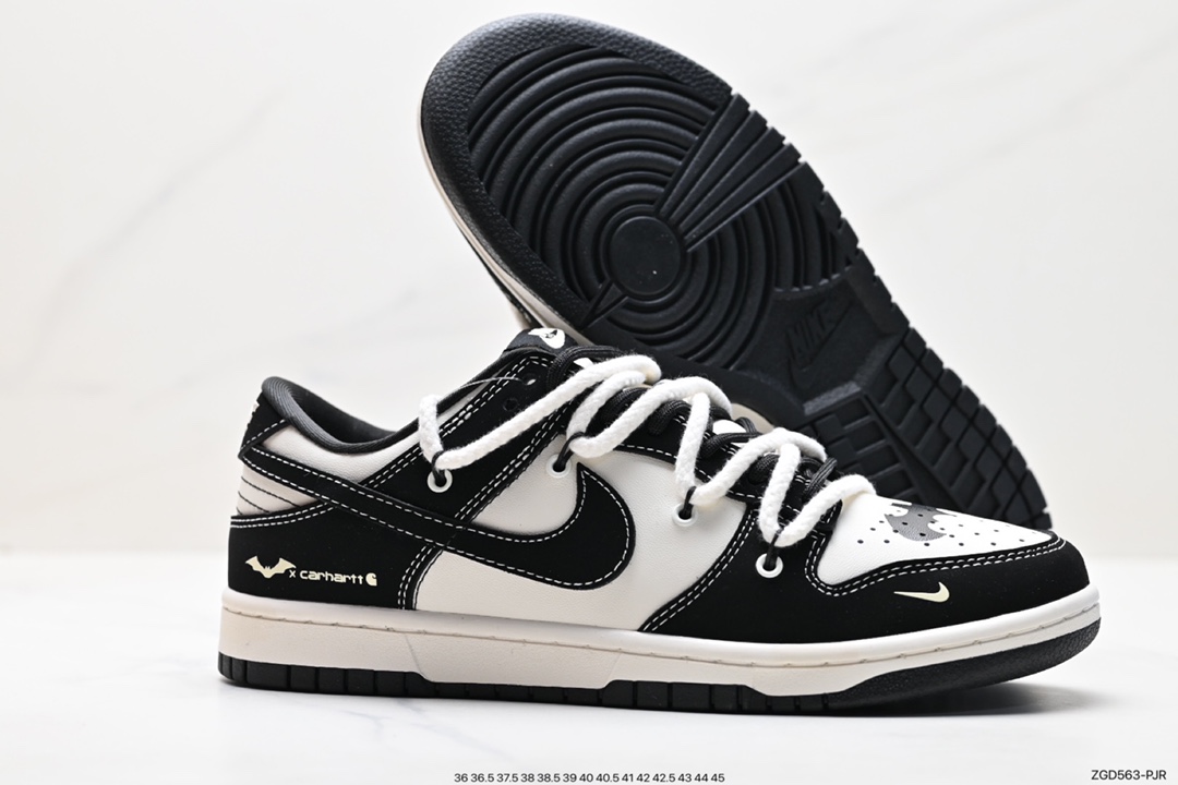 耐克NK Dunk Low Retro ”DIY绑带高端定制“ 低帮休闲运动板鞋 FC1688-165