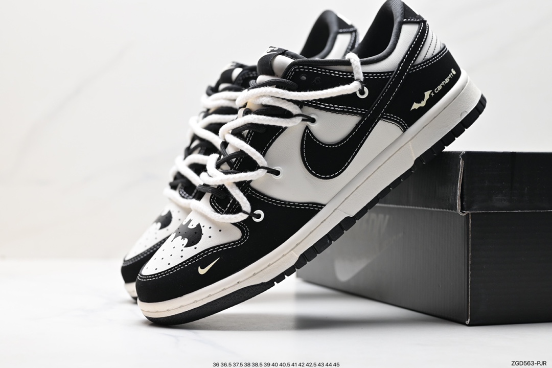 耐克NK Dunk Low Retro ”DIY绑带高端定制“ 低帮休闲运动板鞋 FC1688-165
