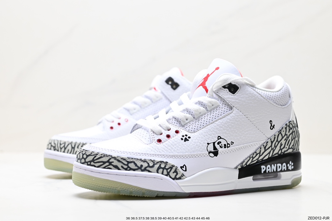 Air Jordan 3 Retro ”Hide and Sneak“ 白灰棕 923096-101