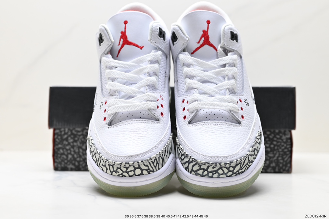 Air Jordan 3 Retro ”Hide and Sneak“ 白灰棕 923096-101