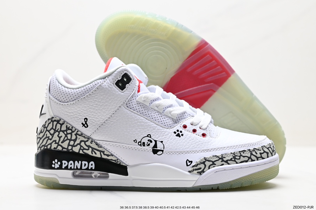 Air Jordan 3 Retro ”Hide and Sneak“ 白灰棕 923096-101