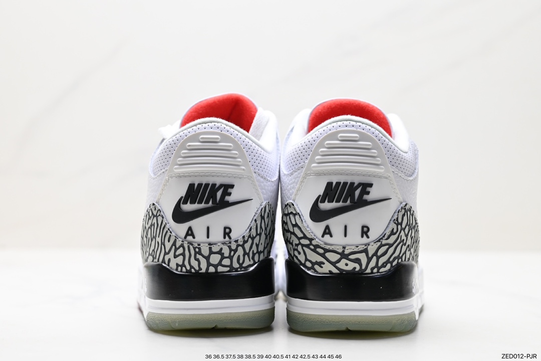 Air Jordan 3 Retro ”Hide and Sneak“ 白灰棕 923096-101