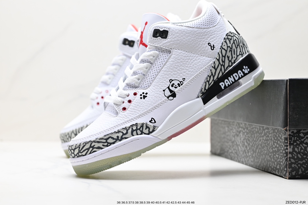 Air Jordan 3 Retro ”Hide and Sneak“ 白灰棕 923096-101