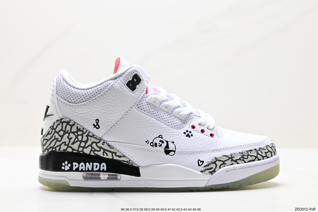 Air Jordan 3 Retro ”Hide and Sneak“ 白灰棕 923096-101