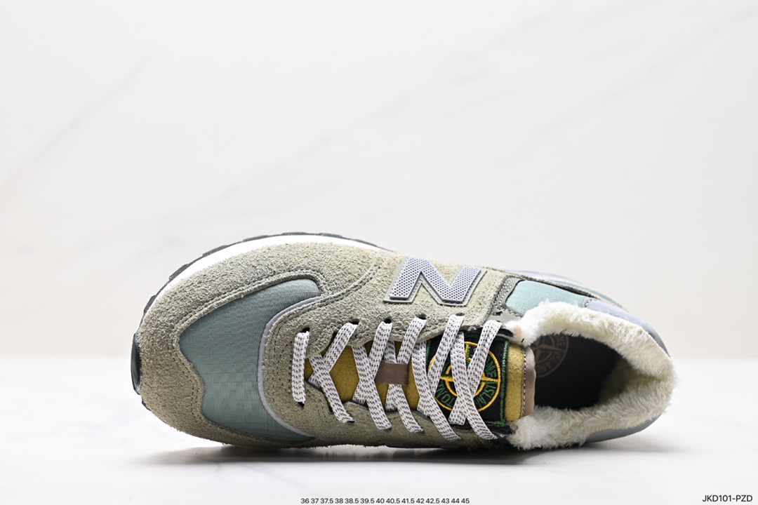 Plus velvet and thickened NBNew Balance WL574 series low-top classic retro casual sports jogging shoes U574LGST