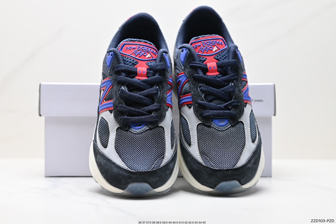 New Balance U990 American-made retro sports running shoes U990KR6